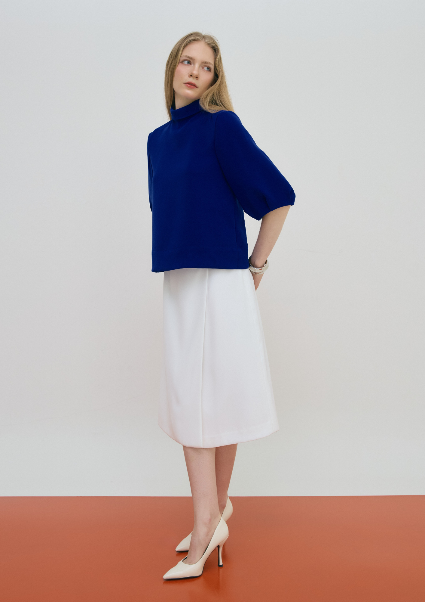 High Neck Blouse