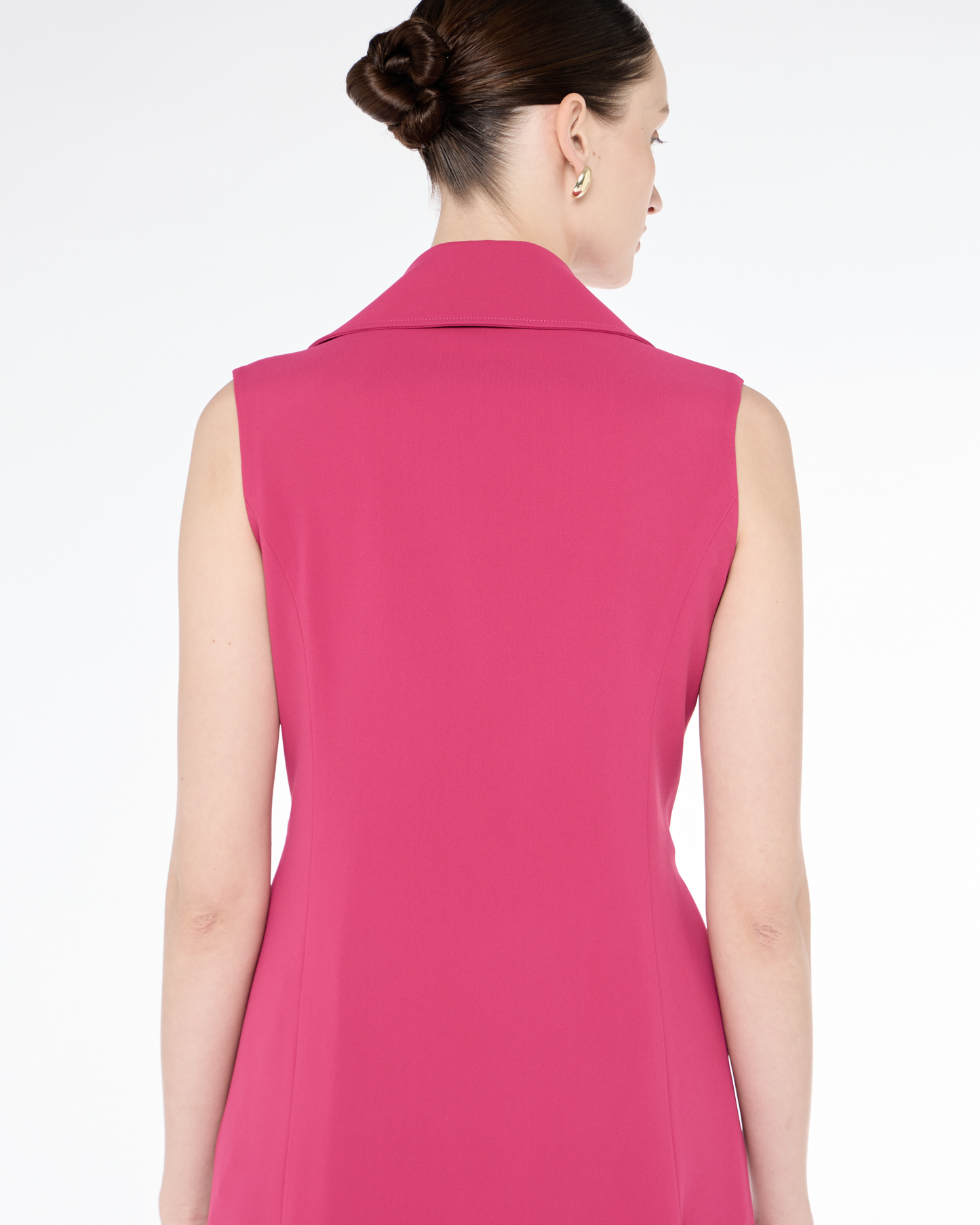 Sleeveless Trench Dress