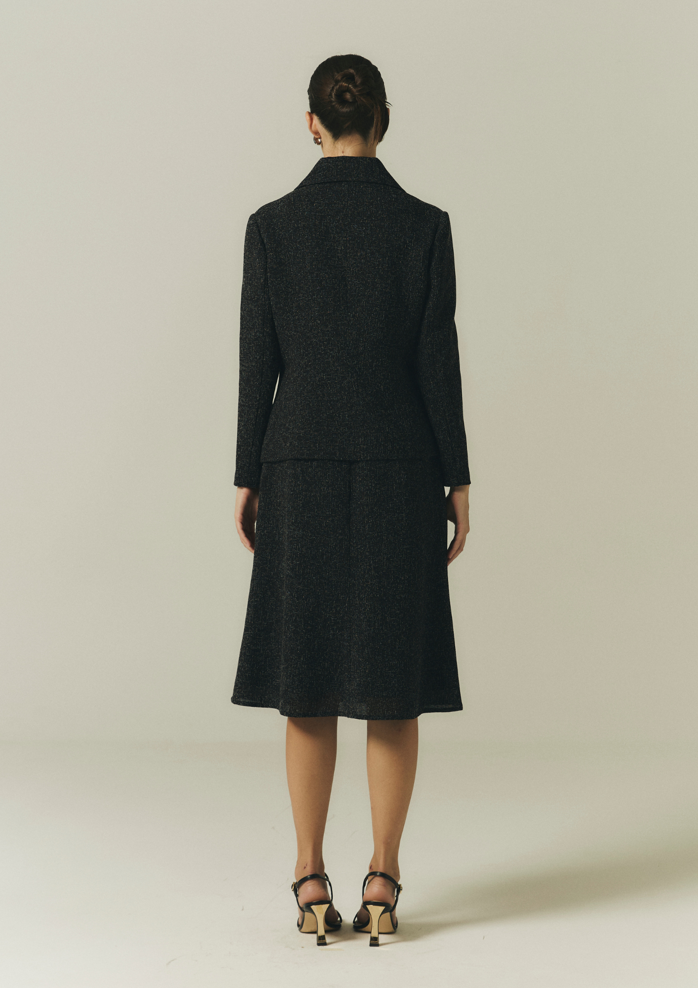 Tweed A-line Skirt