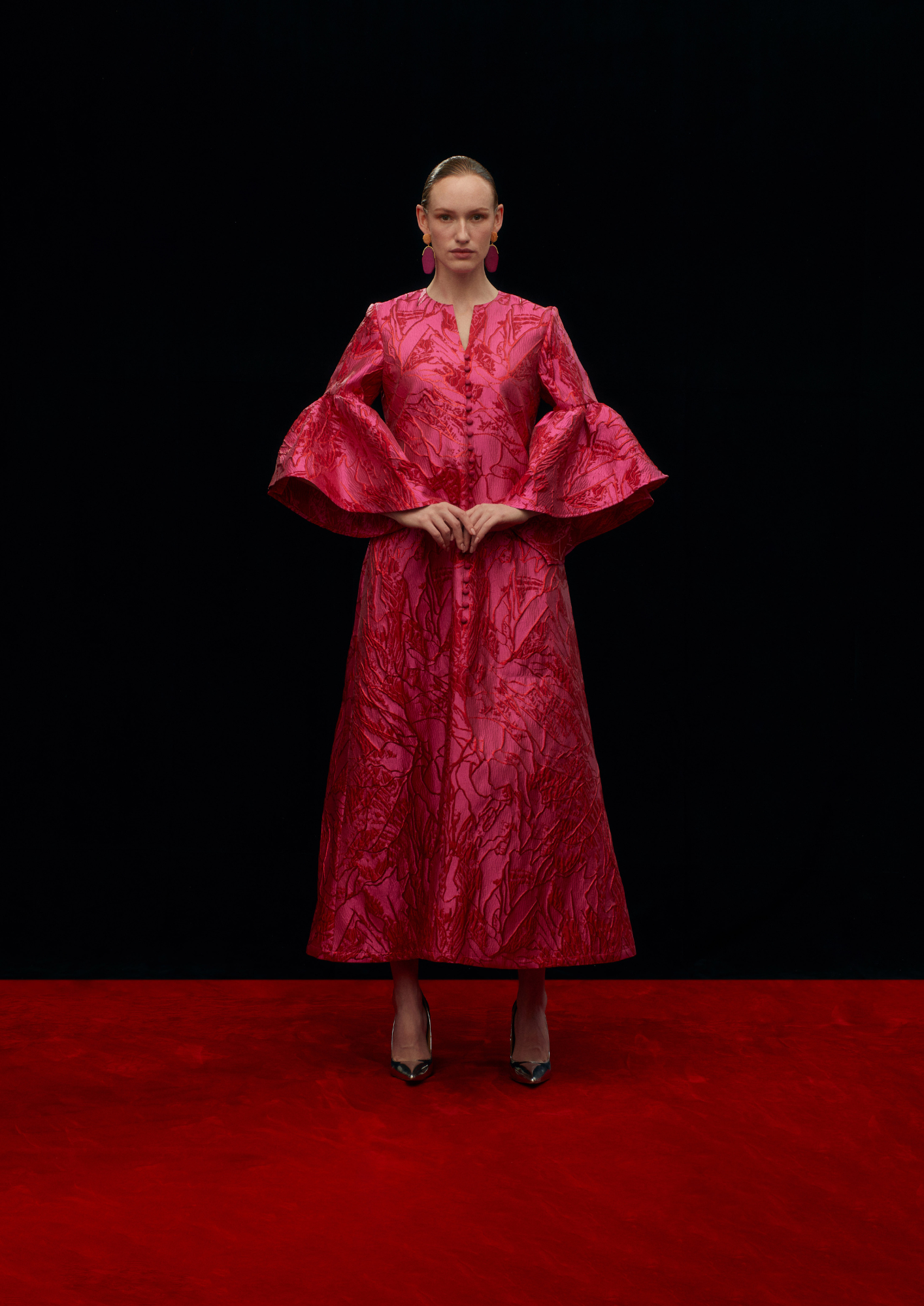 Jacquard Gown