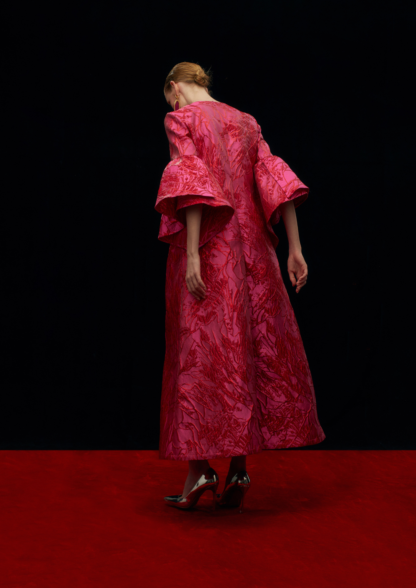 Jacquard Gown
