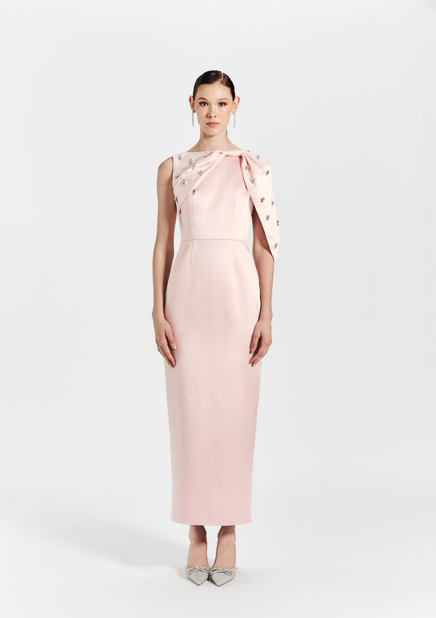 Crystal-Embellished Gown