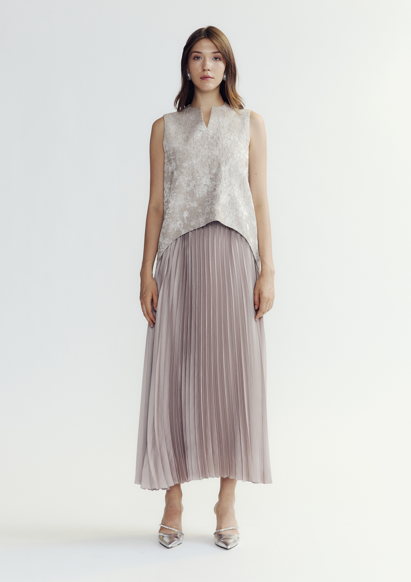 Pleated Skirt