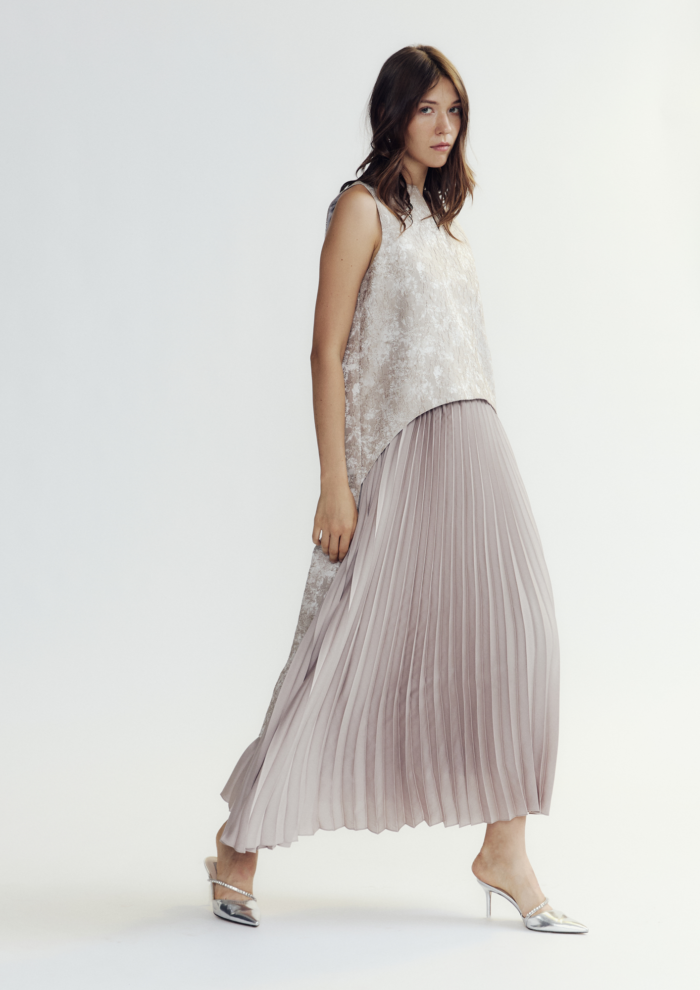 Pleated Skirt