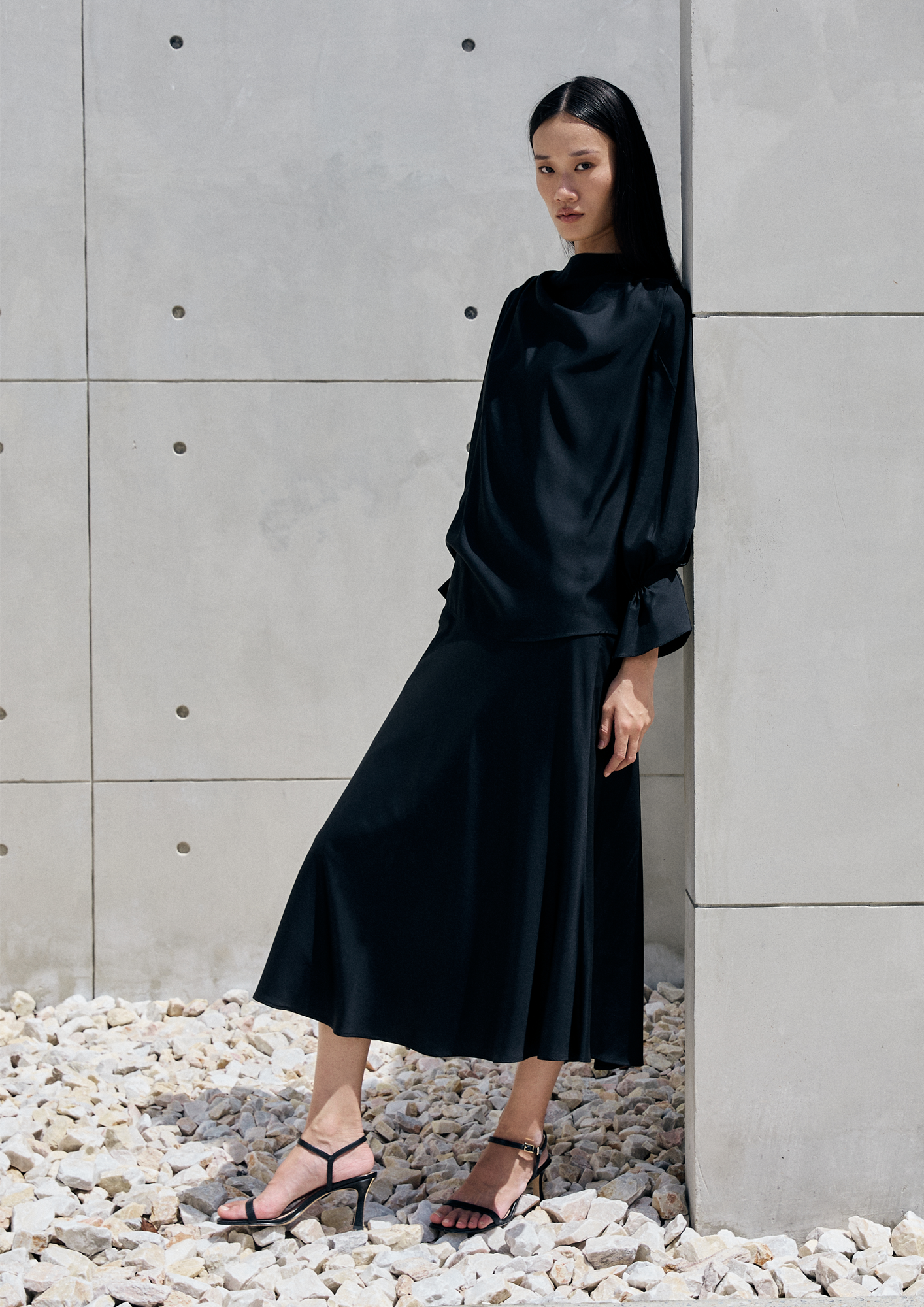 Cowl neck Blouse