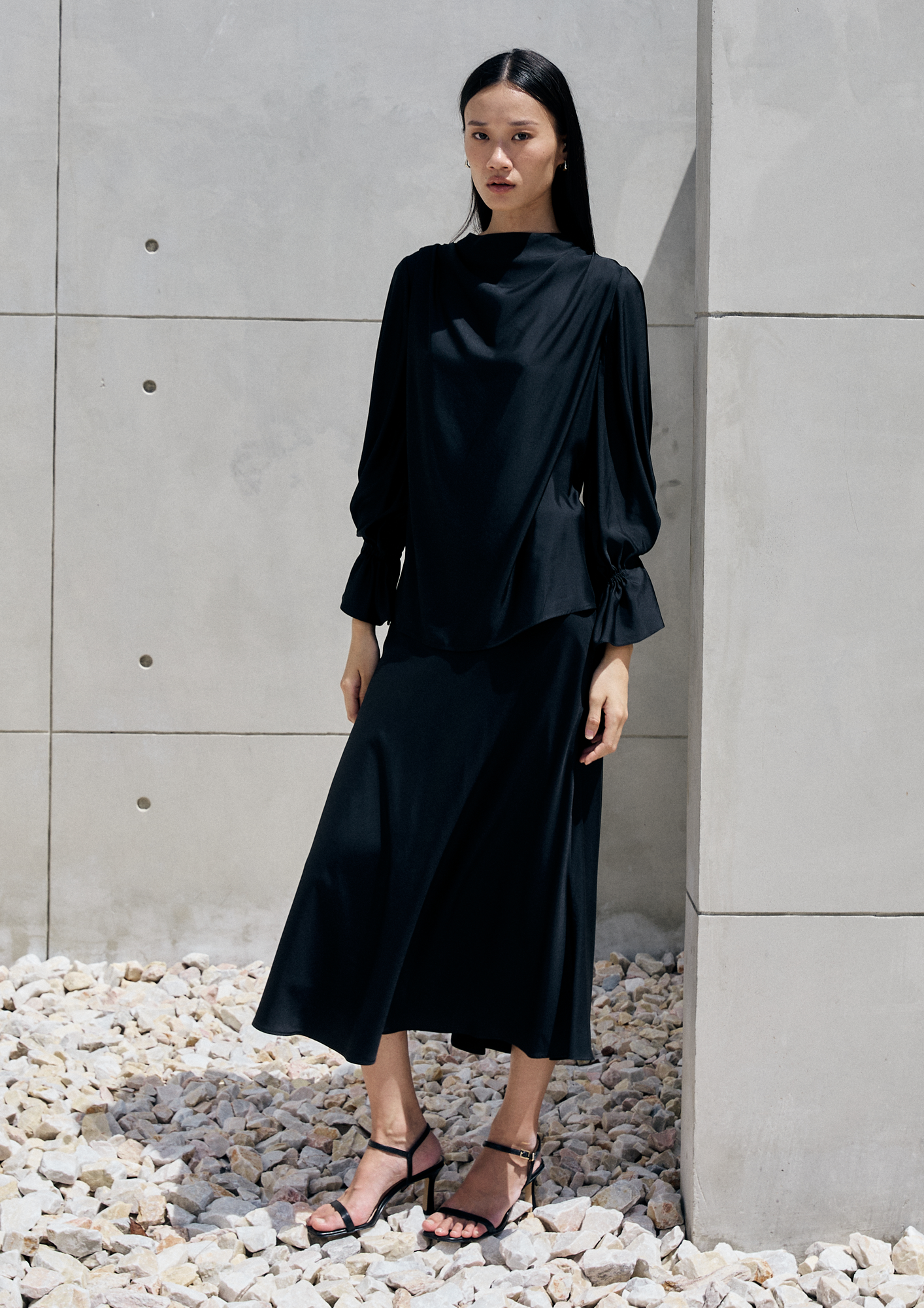 Cowl neck Blouse
