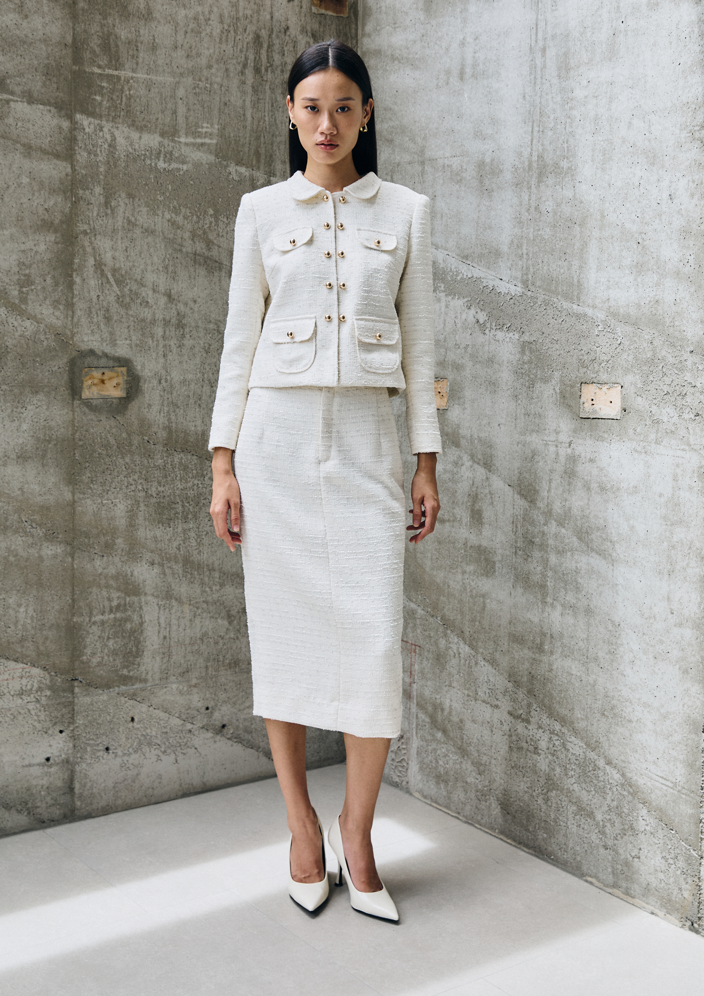 Tweed Tailored Blazer