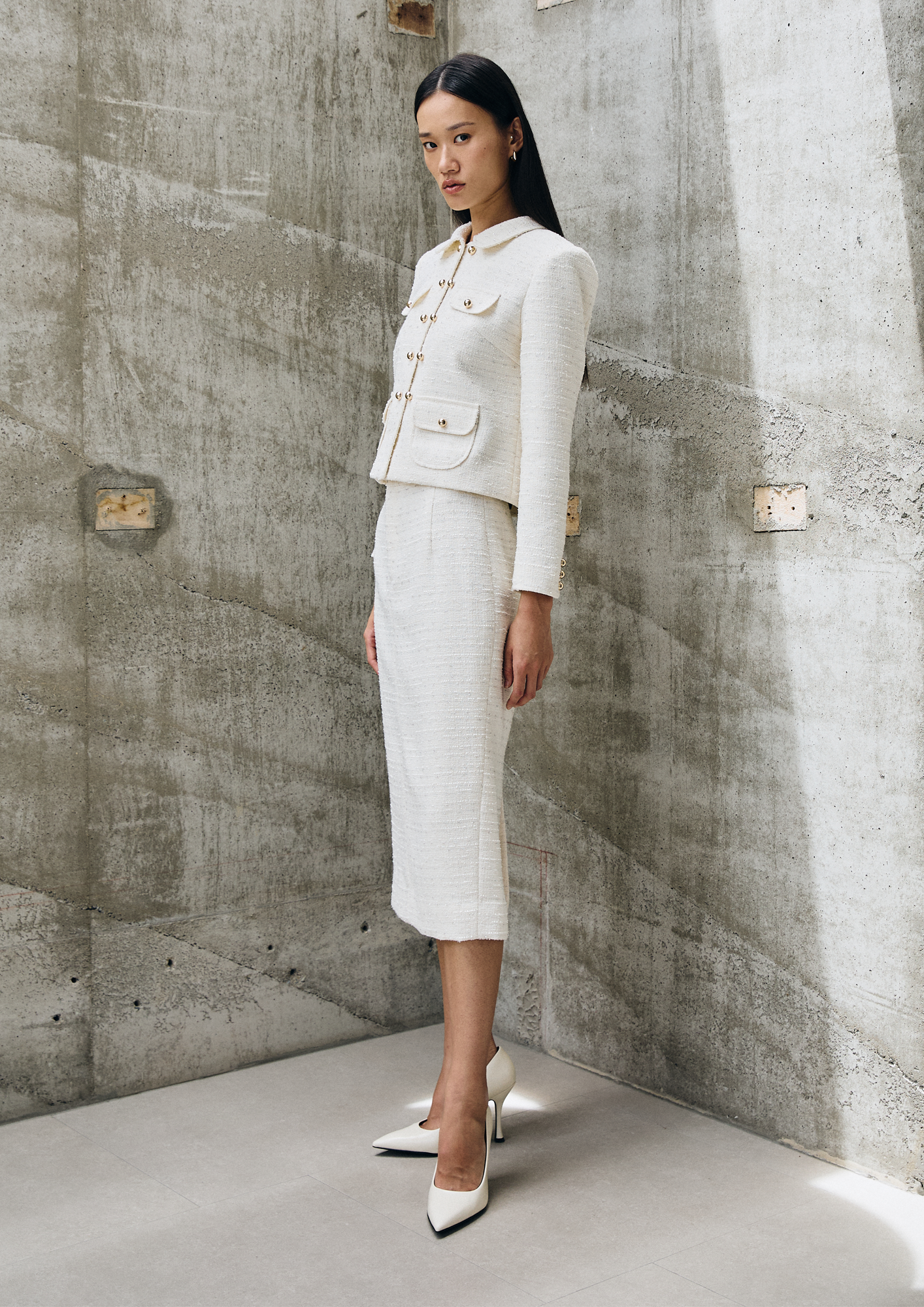 Tweed Tailored Blazer