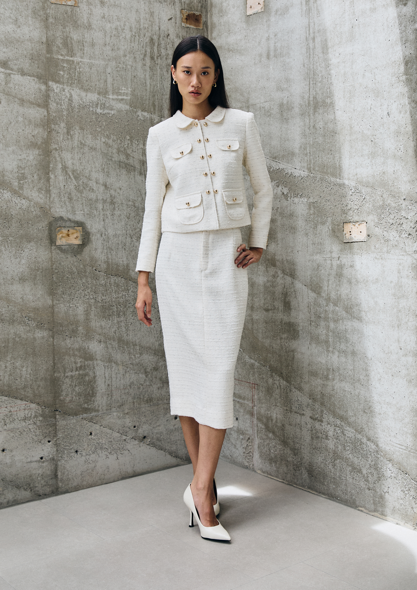 Tweed Tailored Blazer