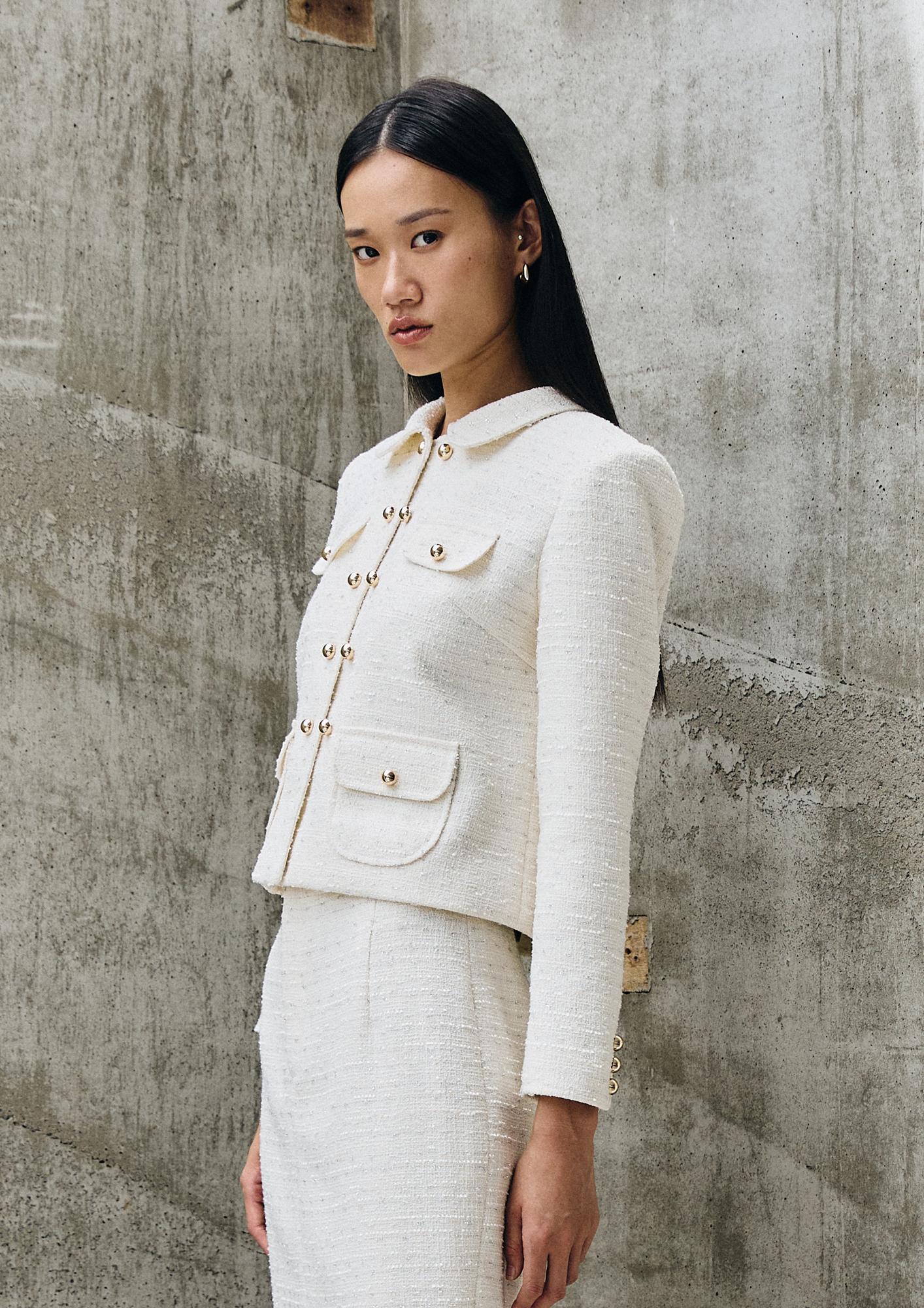 Tweed Tailored Blazer