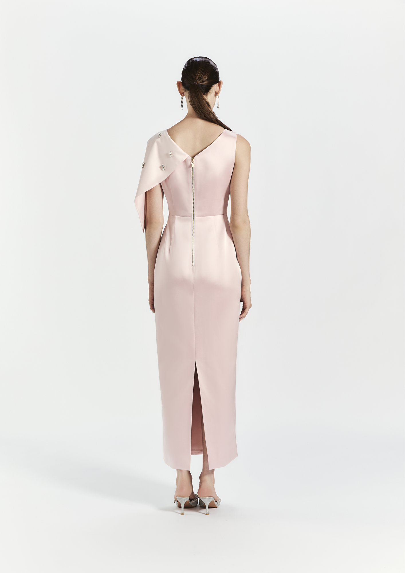 Crystal-Embellished Gown