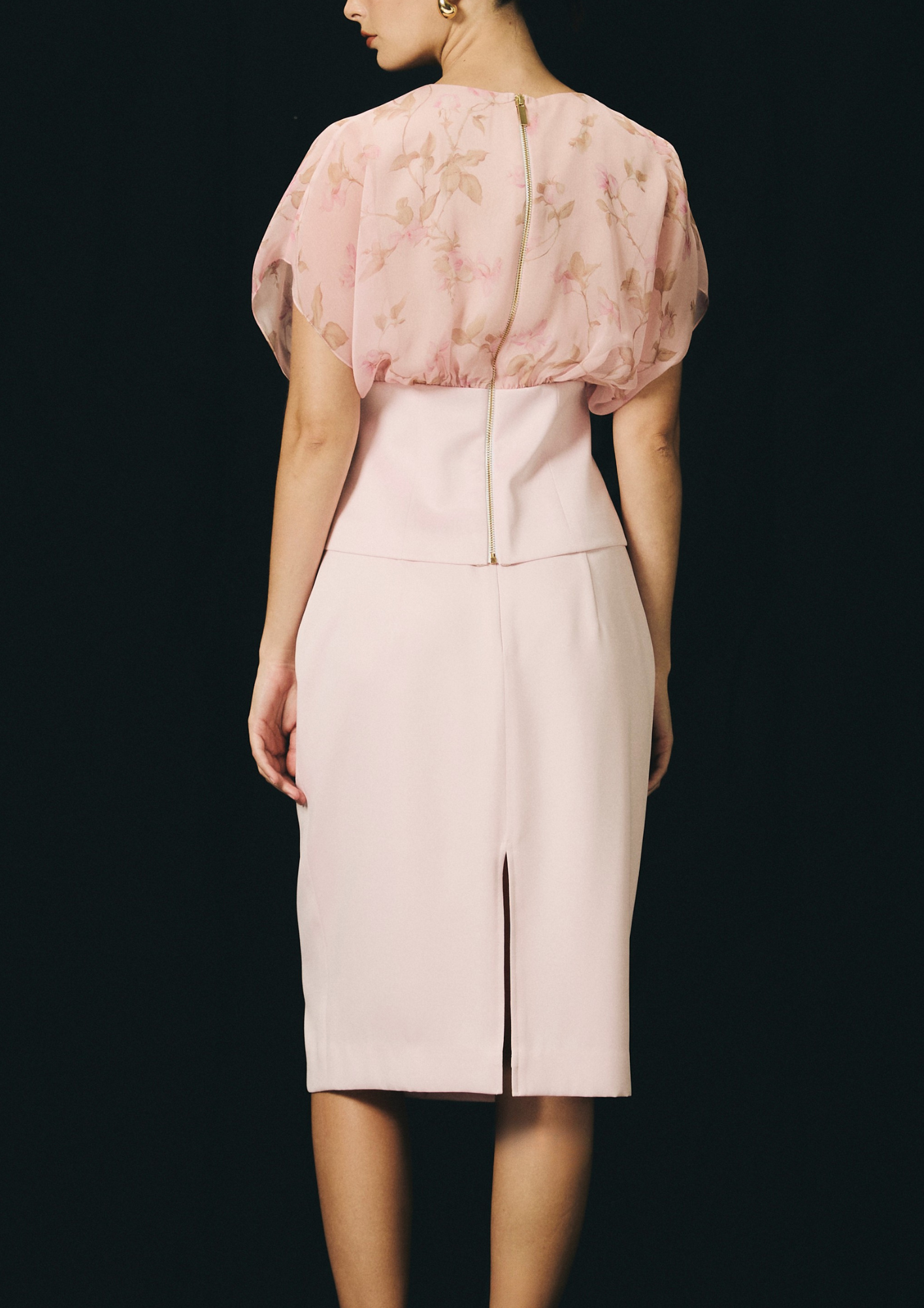 High-Waist Pencil Skirt