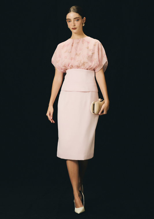 High-Waist Pencil Skirt