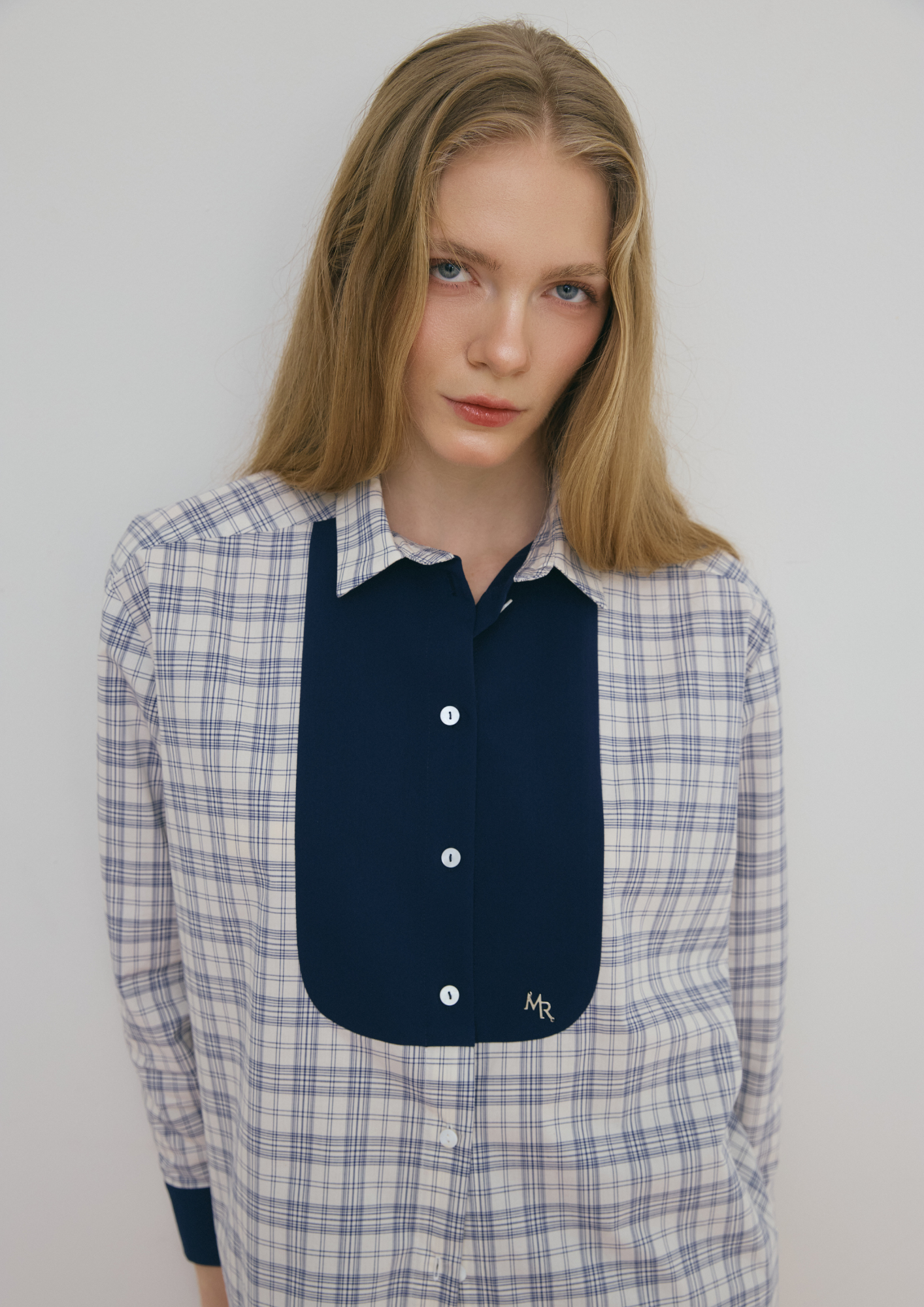 Tartan Panel Shirt