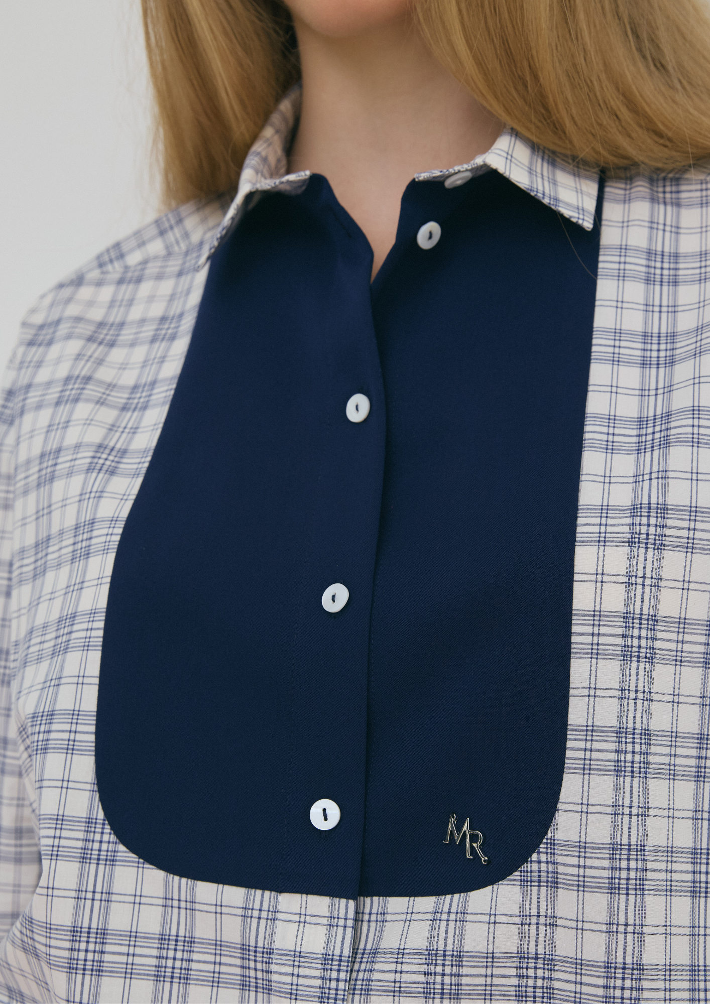 Tartan Panel Shirt