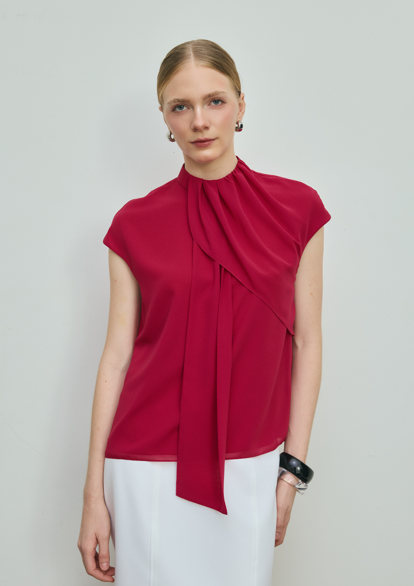 Draped Blouse