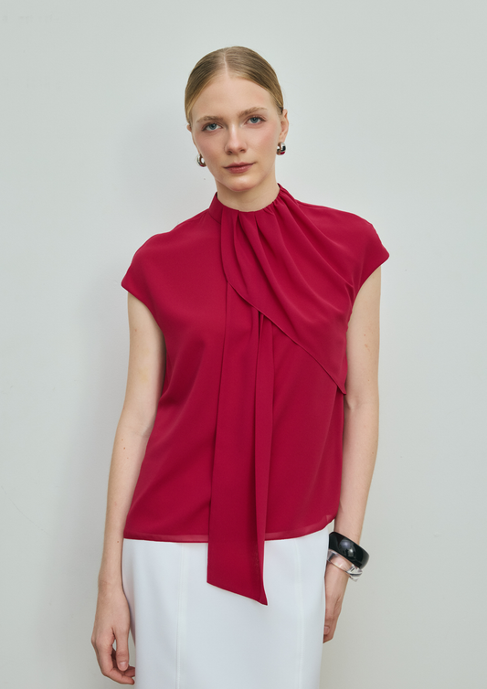 Draped Blouse