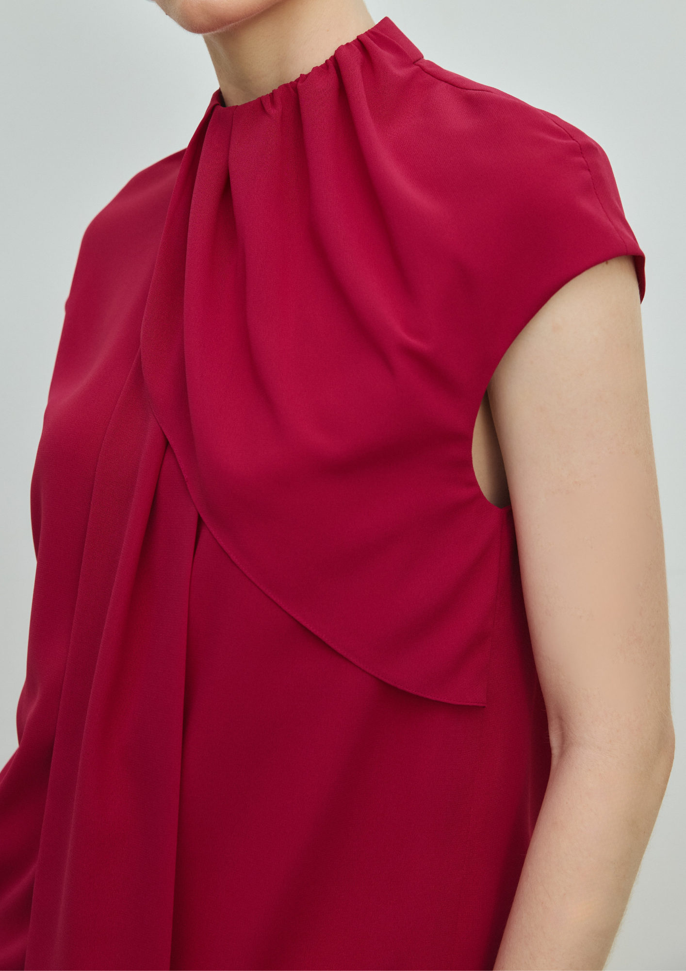 Draped Blouse