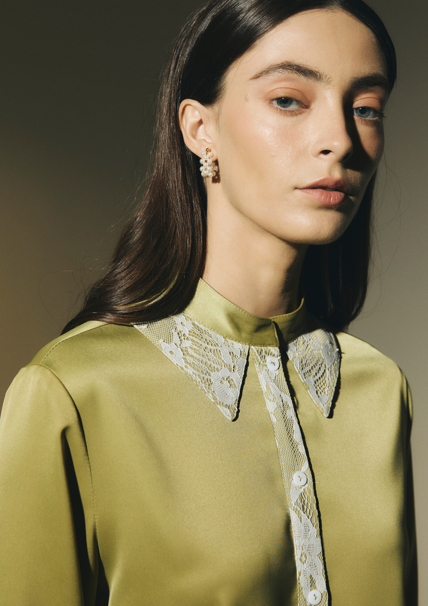 Satin Lacey Shirt