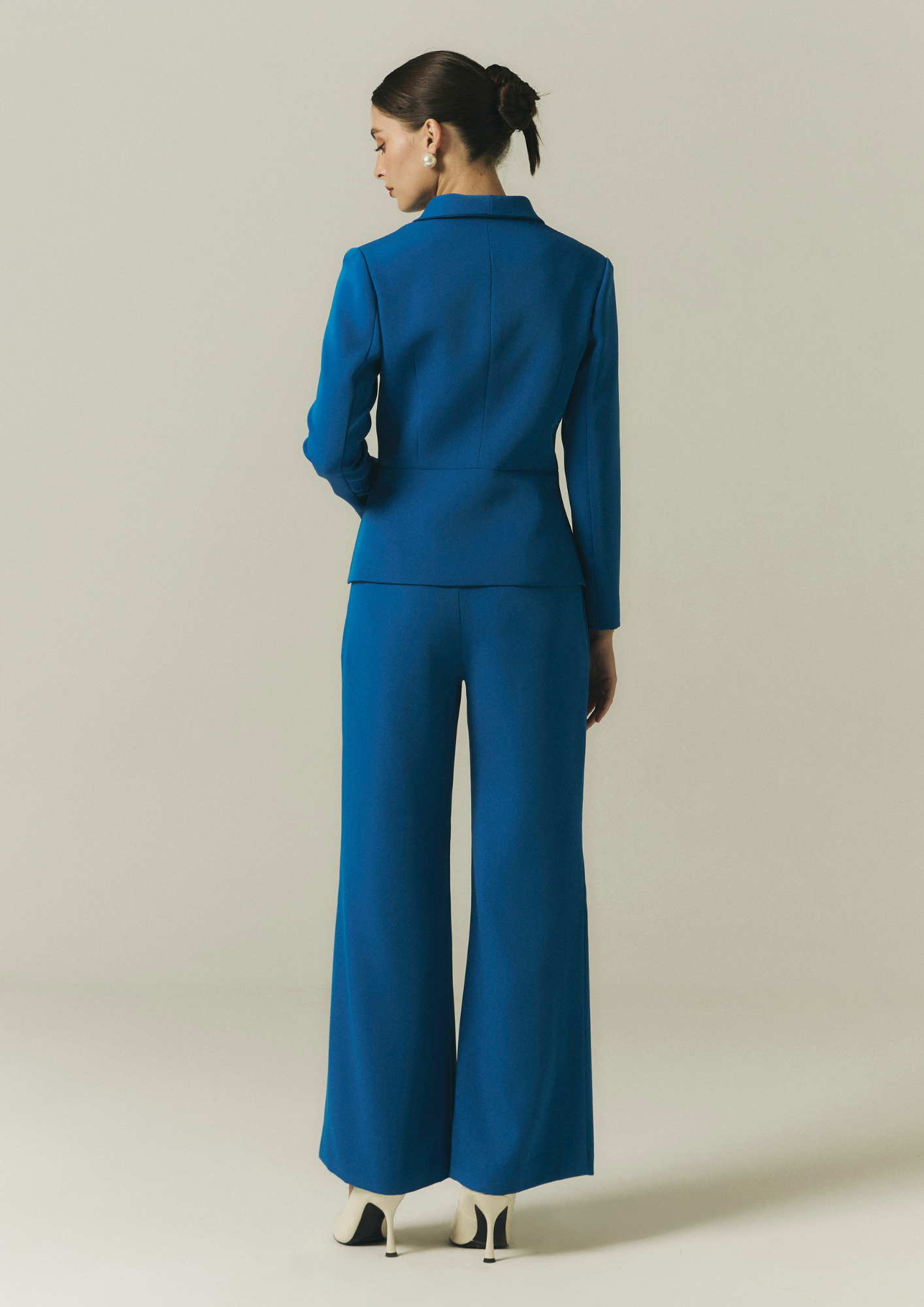 Wide Leg Side-Slit Pants