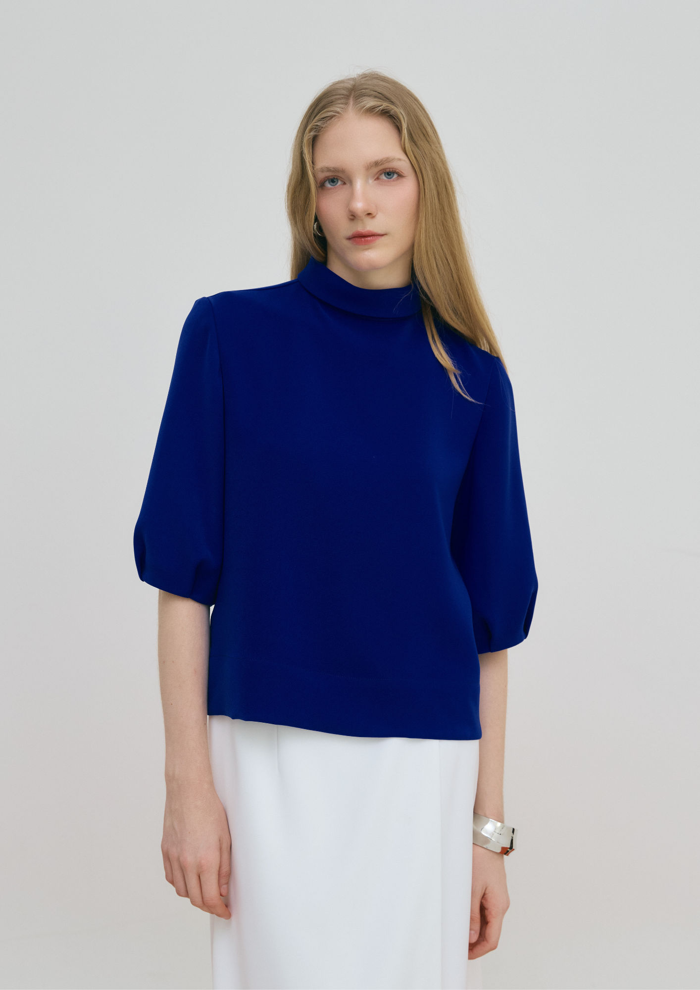 High Neck Blouse