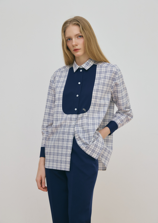 Tartan Panel Shirt