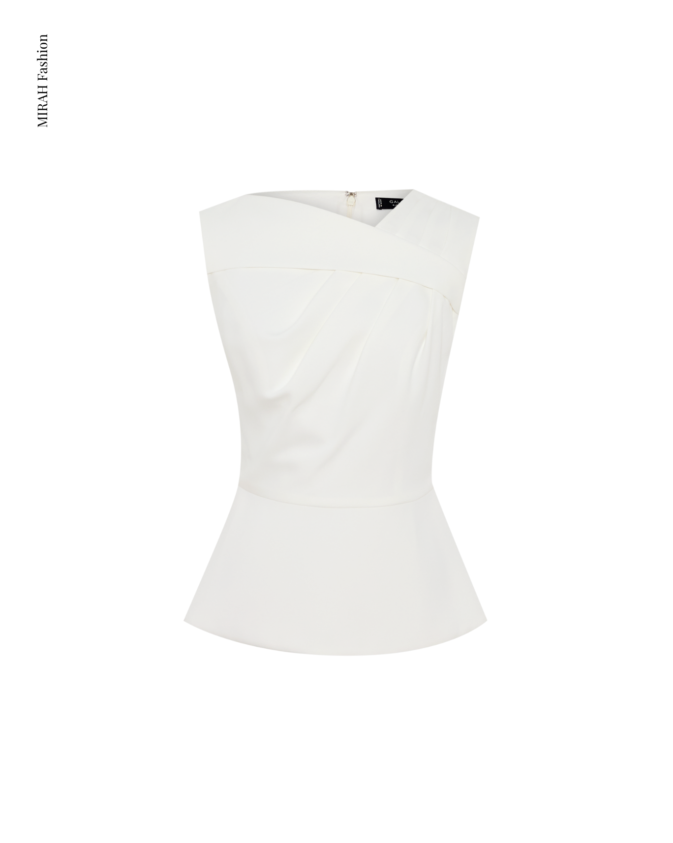 Draped Sleeveless Top