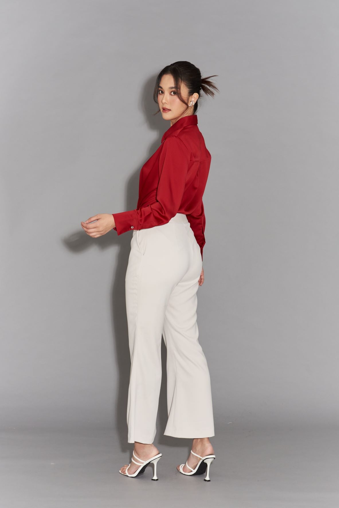 Flare Cropped Pants
