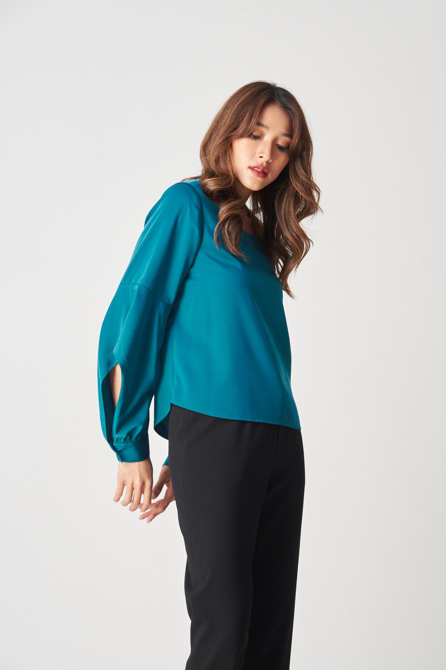 Wing Sleeve Blouse